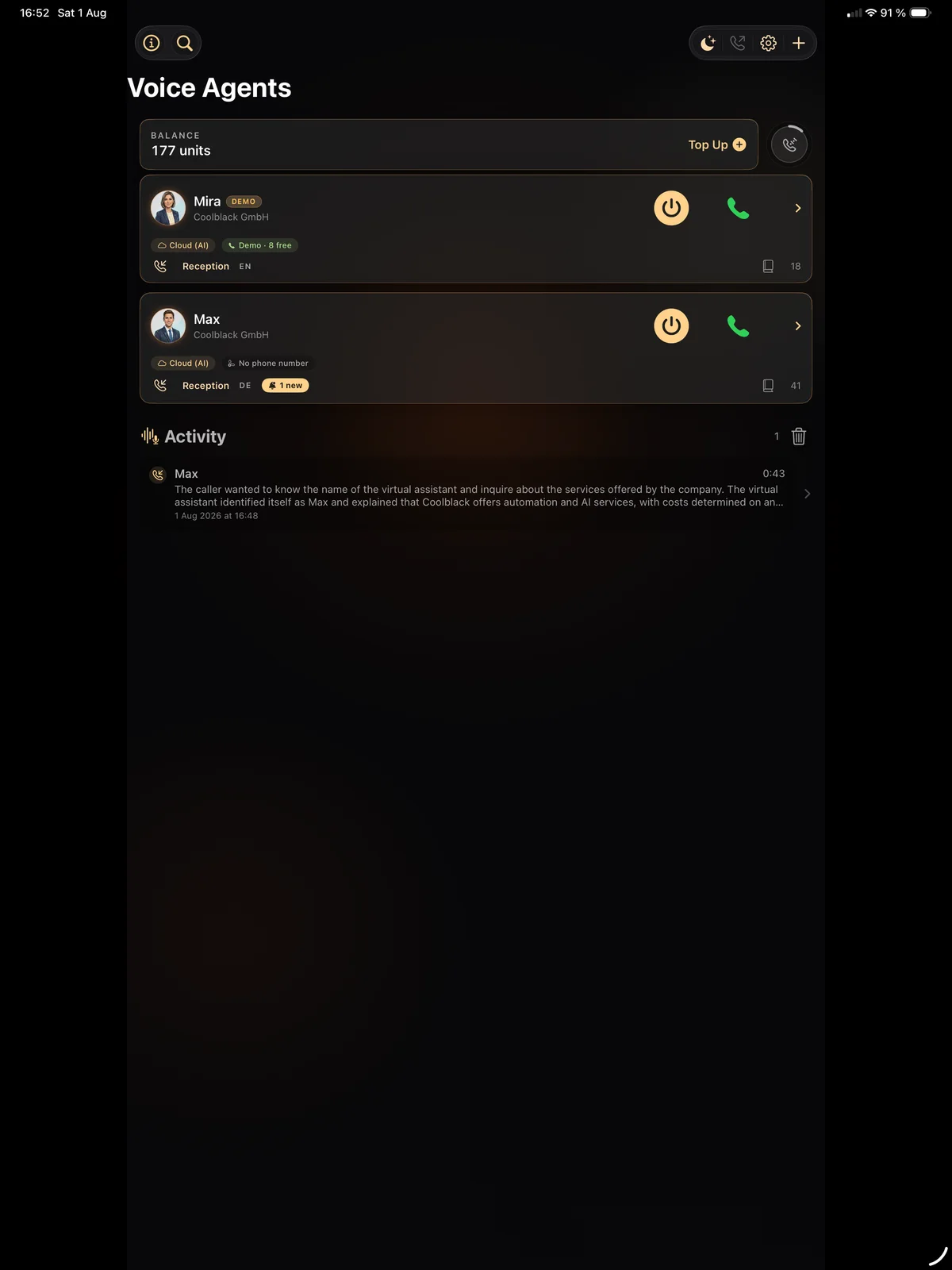 Coolblack iPad